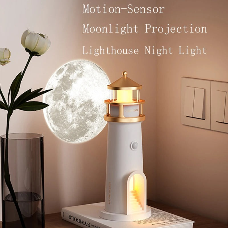 Lighthouse Moon Projector