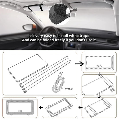 Car Visor Vanity Mirror